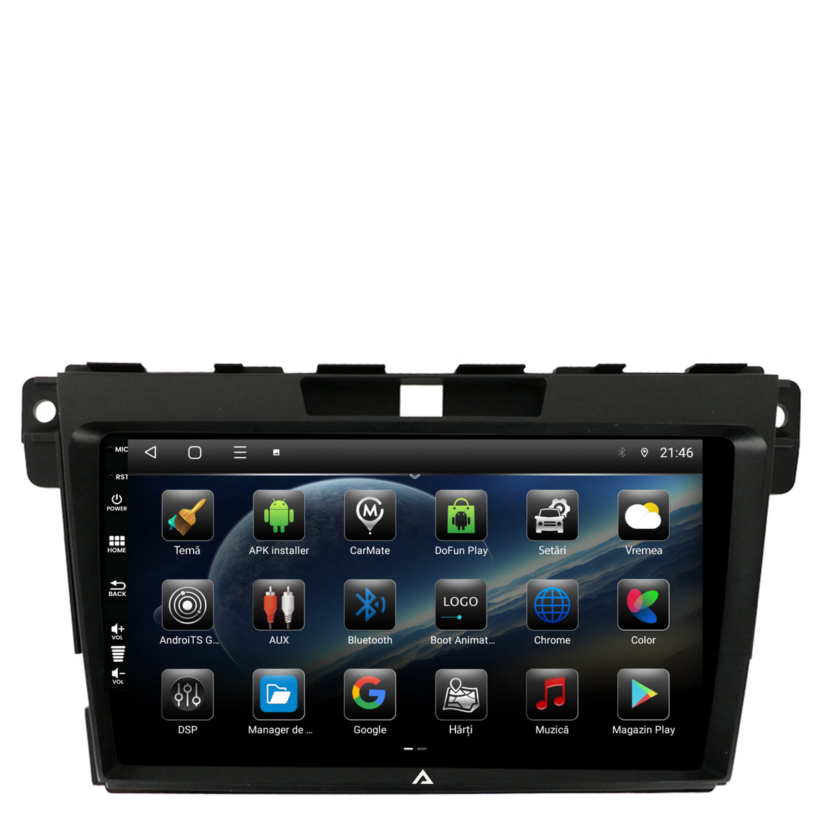 Navigatie Mazda CX-7 (2008-2013), Android, P-Octacore / 2GB RAM + 32GB ROM, 9 Inch - AD-BGP9002+AD-BGRKIT326