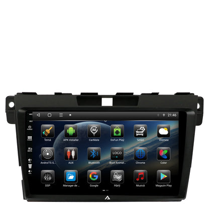 Navigatie Mazda CX-7 (2008-2013), Android, P-Octacore / 2GB RAM + 32GB ROM, 9 Inch - AD-BGP9002+AD-BGRKIT326