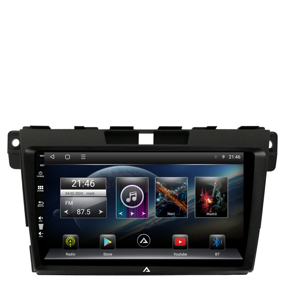 Navigatie Mazda CX-7 (2008-2013), Android, P-Octacore / 2GB RAM + 32GB ROM, 9 Inch - AD-BGP9002+AD-BGRKIT326