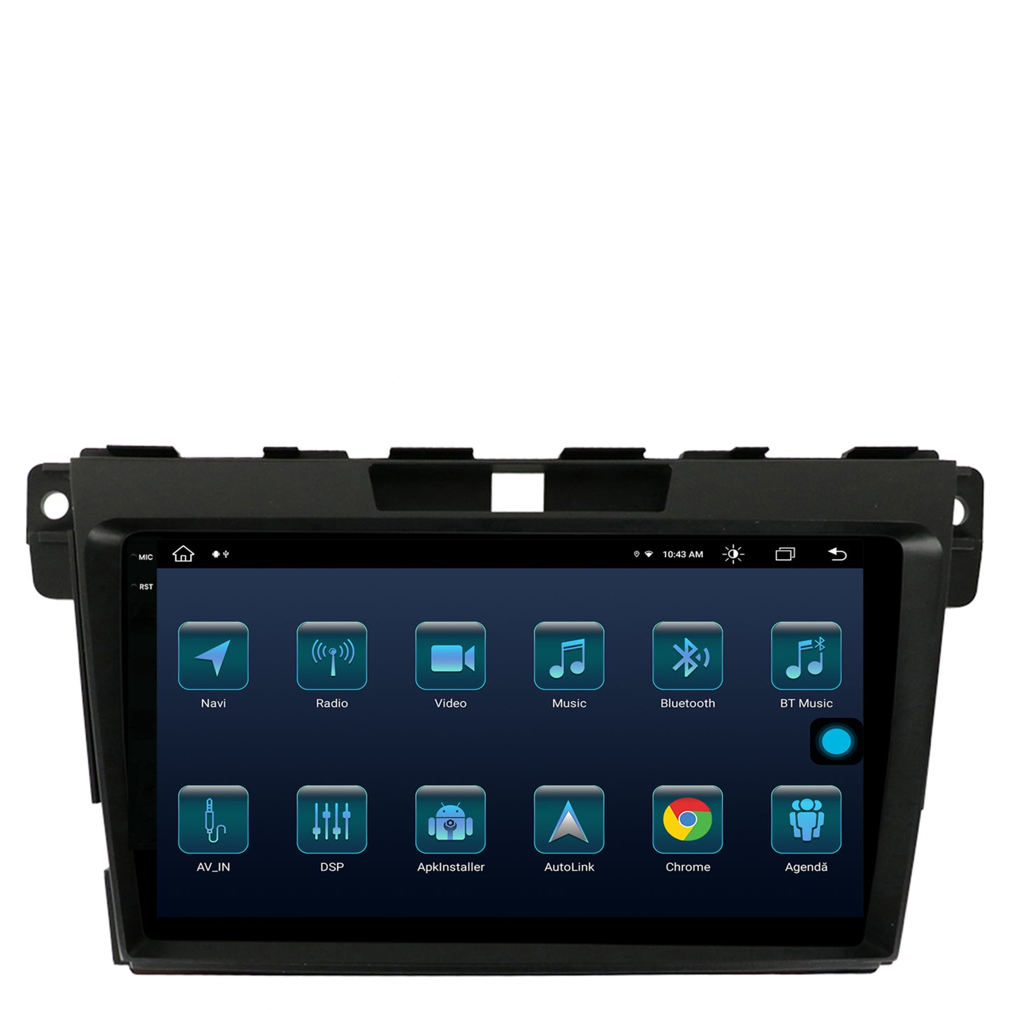 Navigatie Mazda CX-7 (2008-2013), Android, X-Octacore / 8GB RAM + 256GB ROM, 9.5 Inch - AD-BGX9008+AD-BGRKIT326