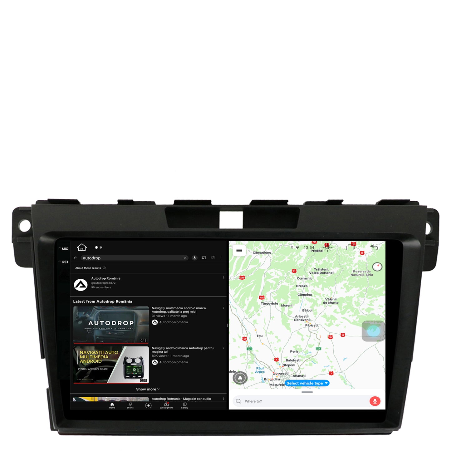 Navigatie Mazda CX-7 (2008-2013), Android, X-Octacore / 8GB RAM + 256GB ROM, 9.5 Inch - AD-BGX9008+AD-BGRKIT326