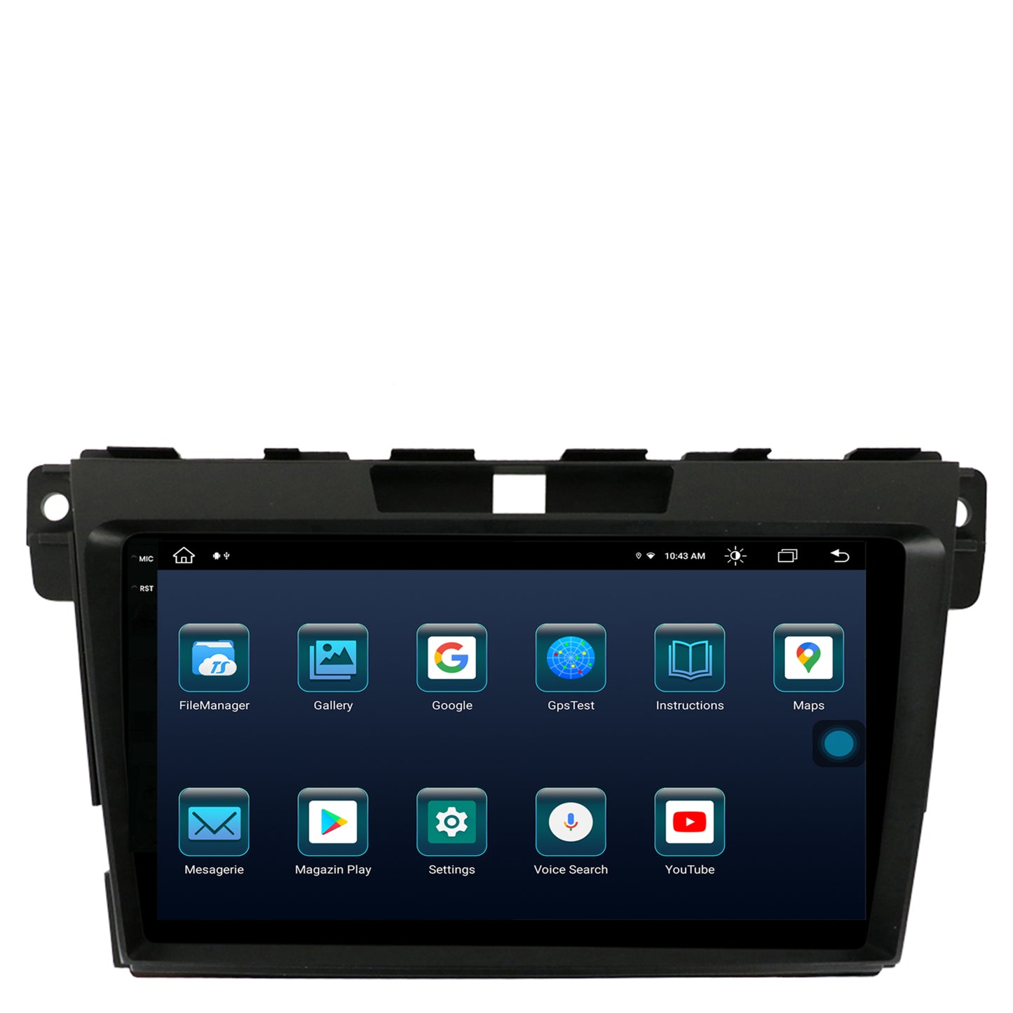 Navigatie Mazda CX-7 (2008-2013), Android, X-Octacore / 8GB RAM + 256GB ROM, 9.5 Inch - AD-BGX9008+AD-BGRKIT326