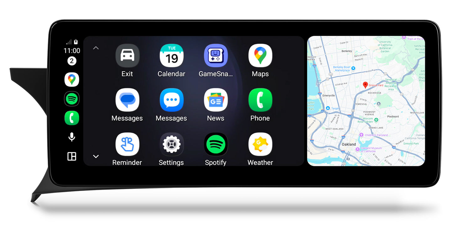 Navigatie Mercedes Benz B-Class W246 (2012-2015), Linux OS & OEM, NTG 4.5, CarPlay & Android Auto Wireless, MirrorLink, Camera AHD, 12.3 Inch - AD-BGMBLNX1245+AD-BGRKITMB008