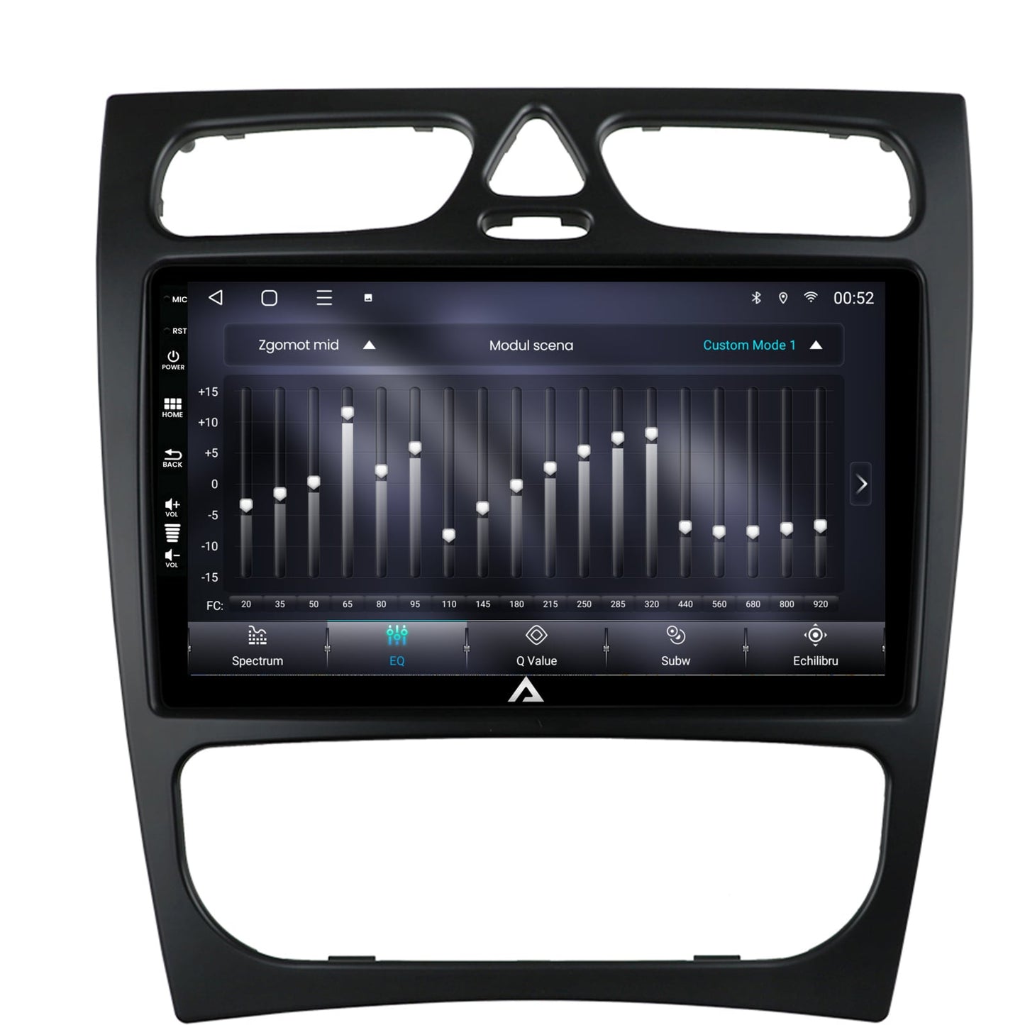 Navigatie Mercedes Benz C-Class W203 (2000-2005), Android, E-Octacore / 2GB RAM + 32GB ROM, 9 Inch - AD-BGE9002+AD-BGRKIT416