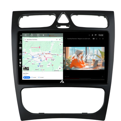 Navigatie Mercedes Benz C-Class W203 (2000-2005), Android, A-Octacore / 4GB RAM + 64GB ROM, 9 INCH - AD-BGA9004+AD-BGRKIT416