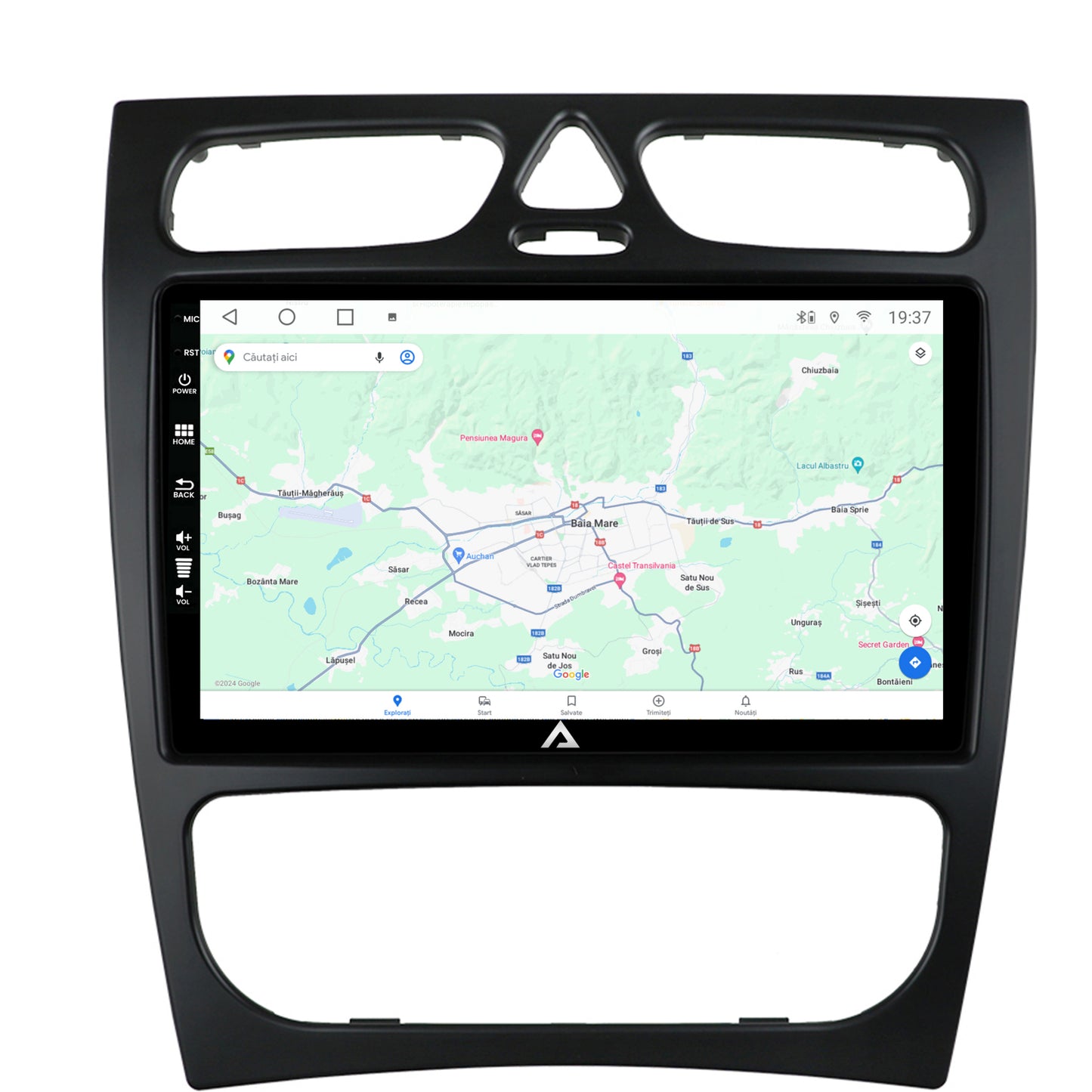 Navigatie Mercedes Benz C-Class W203 (2000-2005), Android, A-Octacore / 4GB RAM + 64GB ROM, 9 INCH - AD-BGA9004+AD-BGRKIT416