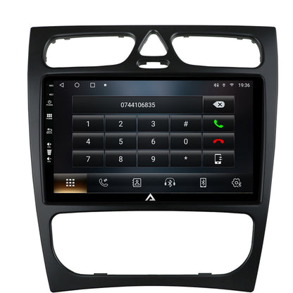 Navigatie Mercedes Benz C-Class W203 (2000-2005), Android, A-Octacore / 4GB RAM + 64GB ROM, 9 INCH - AD-BGA9004+AD-BGRKIT416