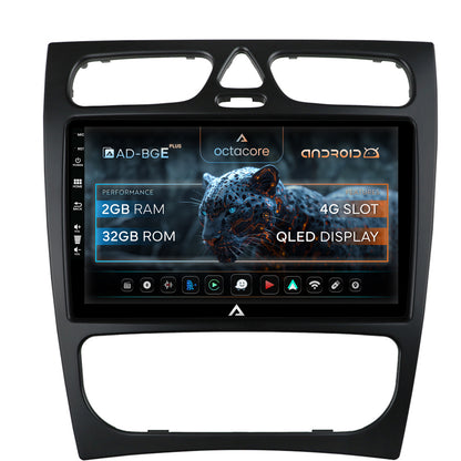 Navigatie Mercedes Benz C-Class W203 (2000-2005), Android, E-Octacore / 2GB RAM + 32GB ROM, 9 Inch - AD-BGE9002+AD-BGRKIT416