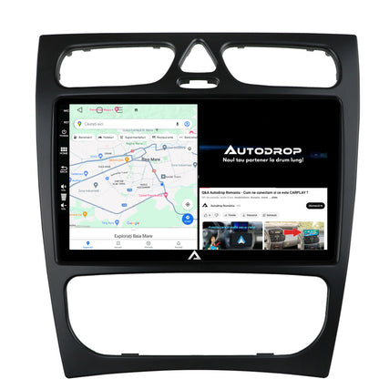 Navigatie Mercedes Benz C-Class W203 (2000-2005), Android, P-Octacore / 2GB RAM + 32GB ROM, 9 Inch - AD-BGP9002+AD-BGRKIT416