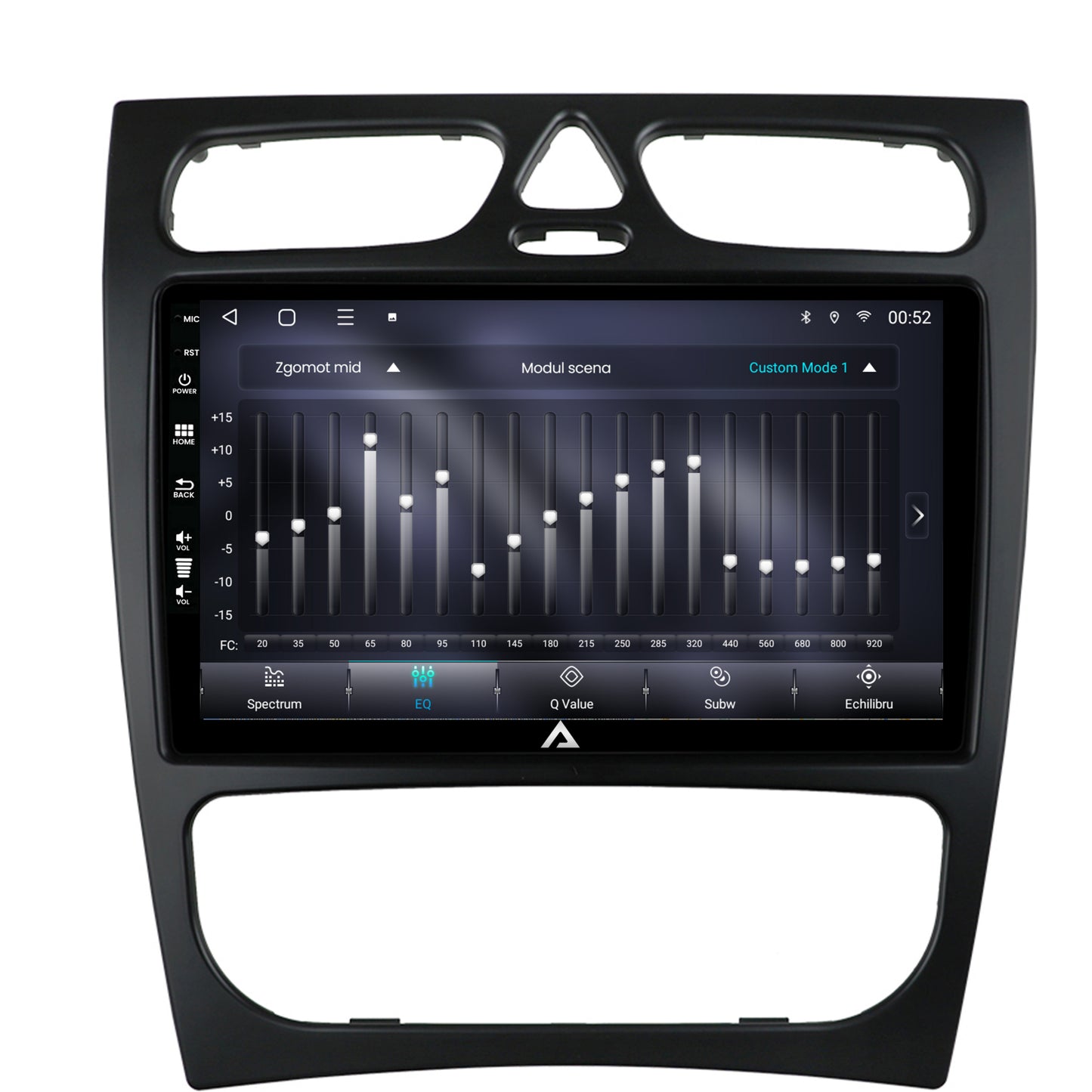 Navigatie Mercedes Benz C-Class W203 (2000-2005), Android, P-Octacore / 2GB RAM + 32GB ROM, 9 Inch - AD-BGP9002+AD-BGRKIT416