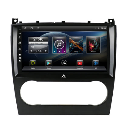 Navigatie Mercedes Benz C-Class W203 (2004-2008), Android, P-Octacore / 2GB RAM + 32GB ROM, 9 Inch - AD-BGP9002+AD-BGRKIT414