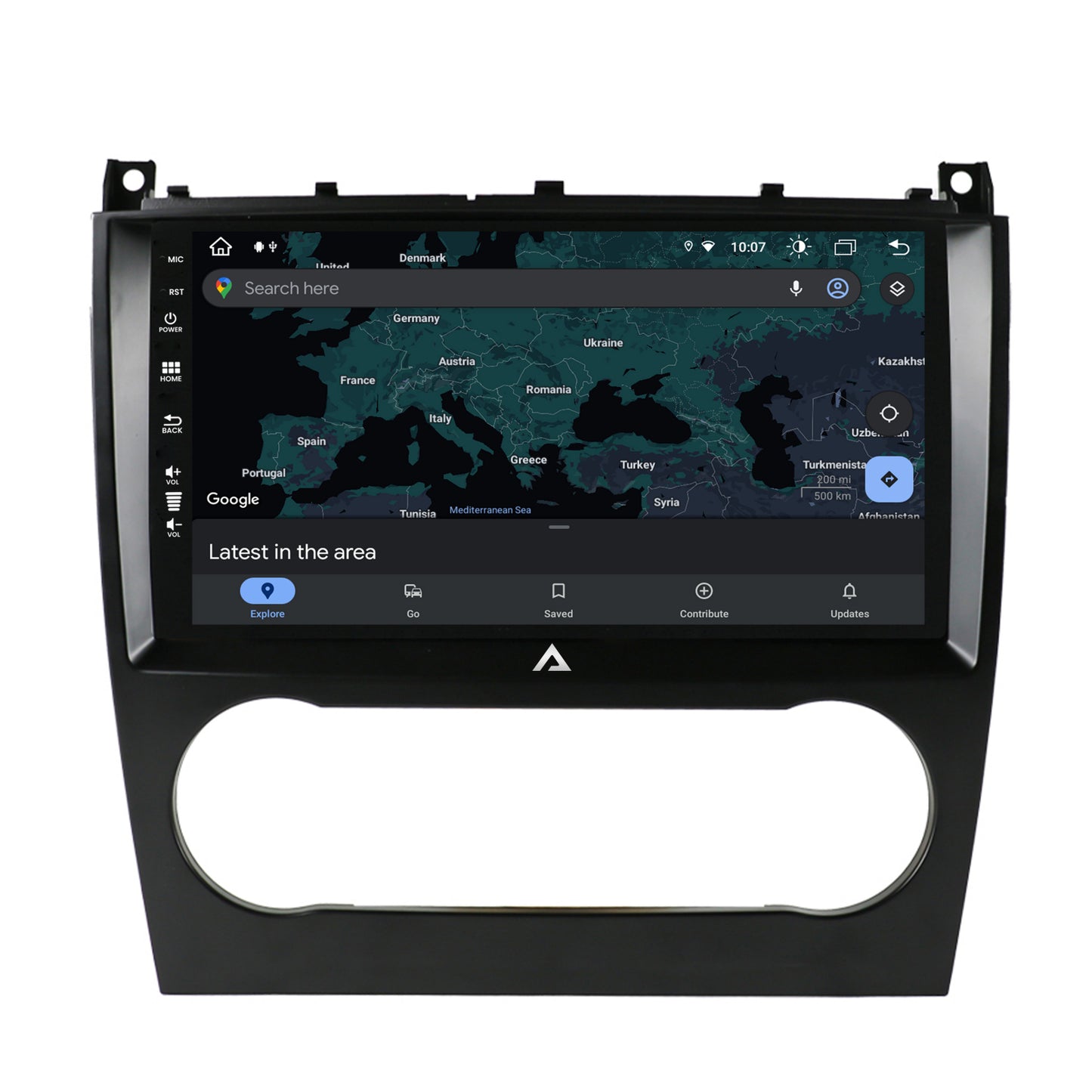 Navigatie Mercedes Benz C-Class W203 (2004-2011), Android, Z-Octacore / 8GB RAM + 256GB ROM, 9 INCH - AD-BGZ9008+AD-BGRKIT414