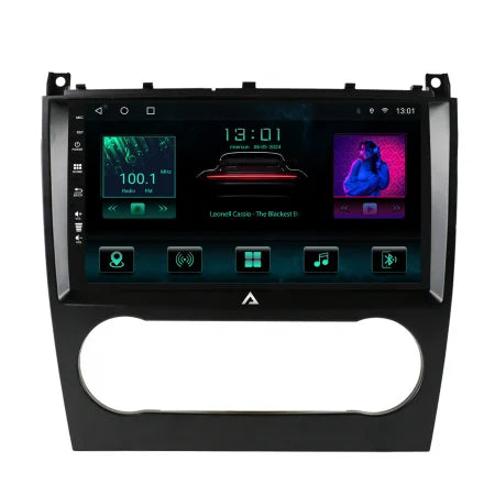 Navigatie Mercedes Benz C-Class W203 (2004-2011), Android, A-Octacore / 4GB RAM + 64GB ROM, 9 INCH - AD-BGA9004+AD-BGRKIT414