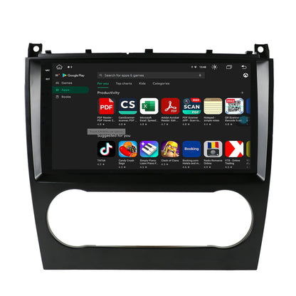 Navigatie Mercedes Benz C-Class W203 (2004-2011), Android, V-Octacore / 4GB RAM + 64GB ROM, 9.5 Inch - AD-BGV9004+AD-BGRKIT414