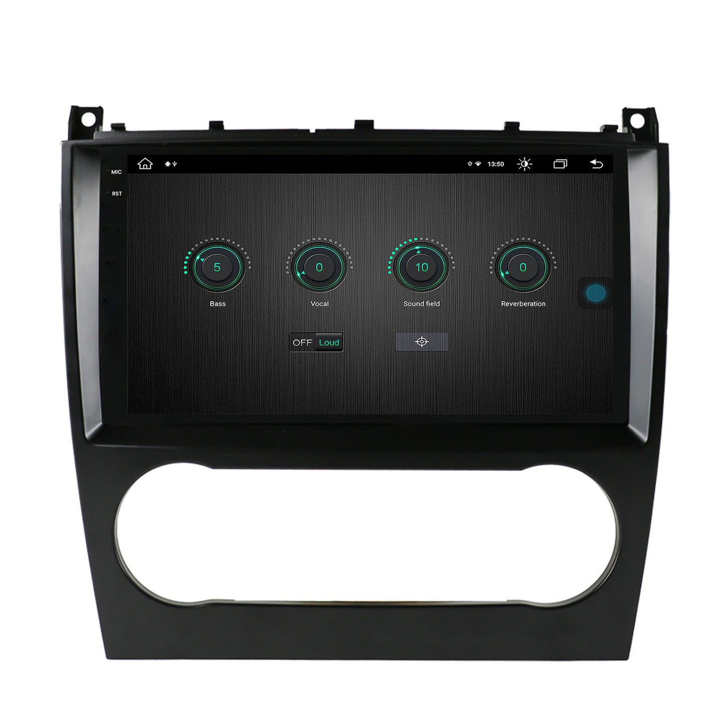 Navigatie Mercedes Benz C-Class W203 (2004-2011), Android, V-Octacore / 4GB RAM + 64GB ROM, 9.5 Inch - AD-BGV9004+AD-BGRKIT414