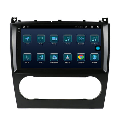 Navigatie Mercedes Benz C-Class W203 (2004-2011), Android, X-Octacore / 8GB RAM + 256GB ROM, 9.5 Inch - AD-BGX9008+AD-BGRKIT414