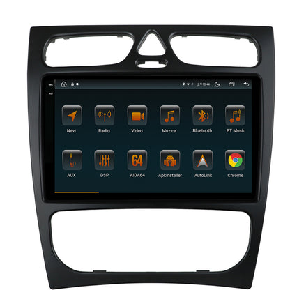 Navigatie Mercedes Benz C-Class W203 (2000-2005), Android, V-Octacore / 4GB RAM + 64GB ROM, 9.5 Inch - AD-BGV9004+AD-BGRKIT416