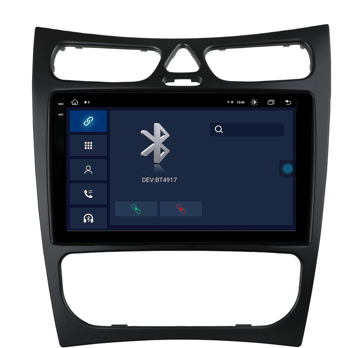 Navigatie Mercedes Benz CLK W209 (2000-2005), Android, X-Octacore / 8GB RAM + 256GB ROM, 9.5 Inch - AD-BGX9008+AD-BGRKIT416V2