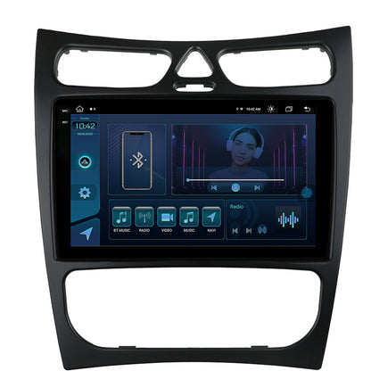 Navigatie Mercedes Benz CLK W209 (2000-2005), Android, X-Octacore / 8GB RAM + 256GB ROM, 9.5 Inch - AD-BGX9008+AD-BGRKIT416V2