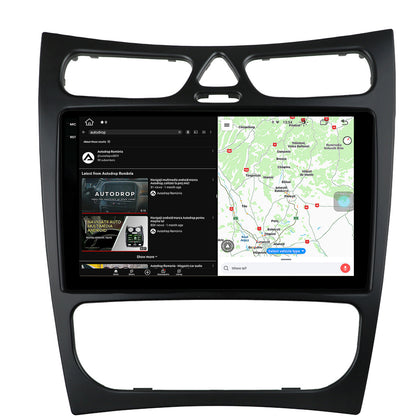Navigatie Mercedes Benz CLK W209 (2000-2005), Android, X-Octacore / 8GB RAM + 256GB ROM, 9.5 Inch - AD-BGX9008+AD-BGRKIT416V2