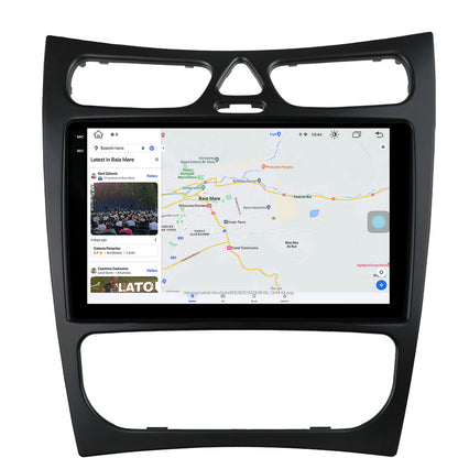 Navigatie Mercedes Benz CLK W209 (2000-2005), Android, X-Octacore / 8GB RAM + 256GB ROM, 9.5 Inch - AD-BGX9008+AD-BGRKIT416V2