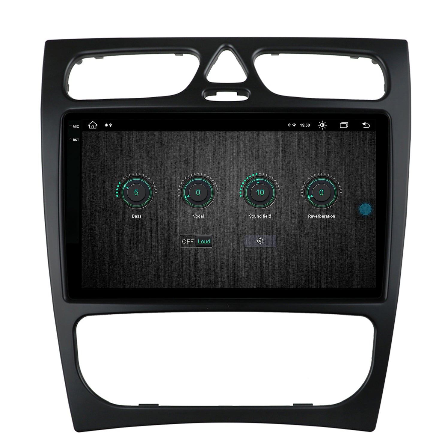 Navigatie Mercedes Benz C-Class W203 (2000-2005), Android, X-Octacore / 8GB RAM + 256GB ROM, 9.5 Inch - AD-BGX9008+AD-BGRKIT416
