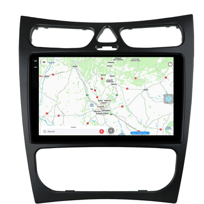 Navigatie Mercedes Benz CLK W209 (2000-2005), Android, X-Octacore / 8GB RAM + 256GB ROM, 9.5 Inch - AD-BGX9008+AD-BGRKIT416V2