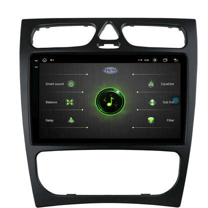 Navigatie Mercedes Benz C-Class W203 (2000-2005), Android, X-Octacore / 8GB RAM + 256GB ROM, 9.5 Inch - AD-BGX9008+AD-BGRKIT416