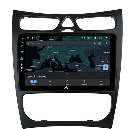 Navigatie Mercedes Benz CLK W209 (2000-2005) (2000-2005), Android, Z-Octacore / 8GB RAM + 256GB ROM, 9 INCH - AD-BGZ9008+AD-BGRKIT416