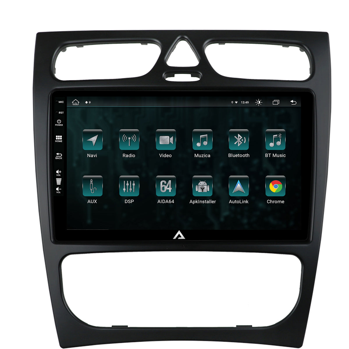 Navigatie Mercedes Benz C-Class W203 (2000-2005), Android, Z-Octacore / 8GB RAM + 256GB ROM, 9 INCH - AD-BGZ9008+AD-BGRKIT416