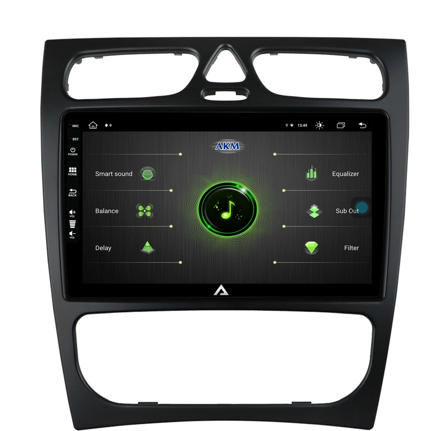 Navigatie Mercedes Benz C-Class W203 (2000-2005), Android, Z-Octacore / 8GB RAM + 256GB ROM, 9 INCH - AD-BGZ9008+AD-BGRKIT416