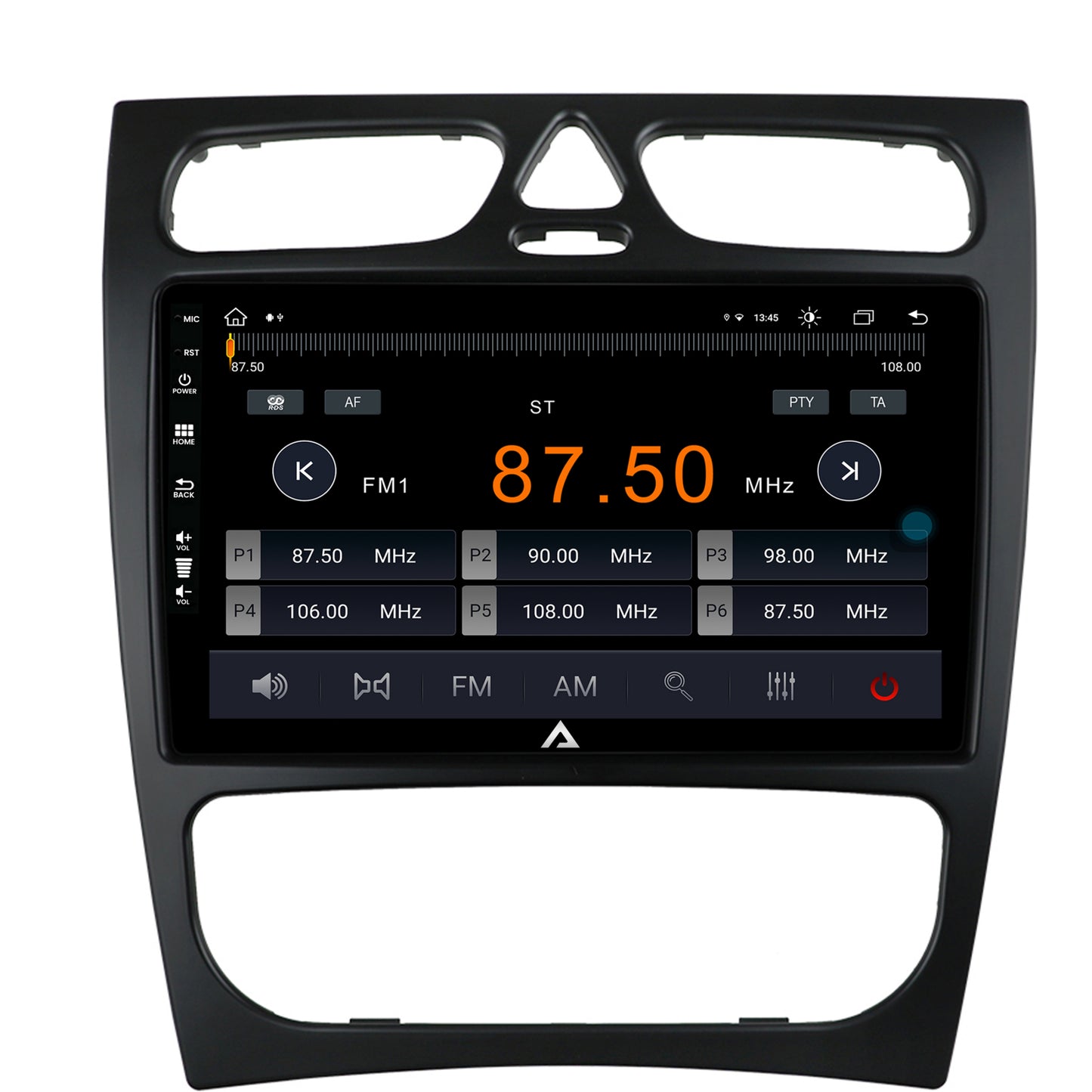 Navigatie Mercedes Benz C-Class W203 (2000-2005), Android, Z-Octacore / 8GB RAM + 256GB ROM, 9 INCH - AD-BGZ9008+AD-BGRKIT416