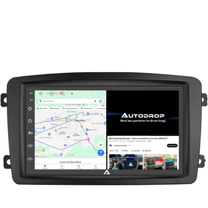 Navigatie Mercedes Benz C-Class W203 / Vito / Viano / CLK, Android, P-Octacore / 2GB RAM + 32GB ROM, 7 Inch - AD-BGP1002+AD-BGRBE014