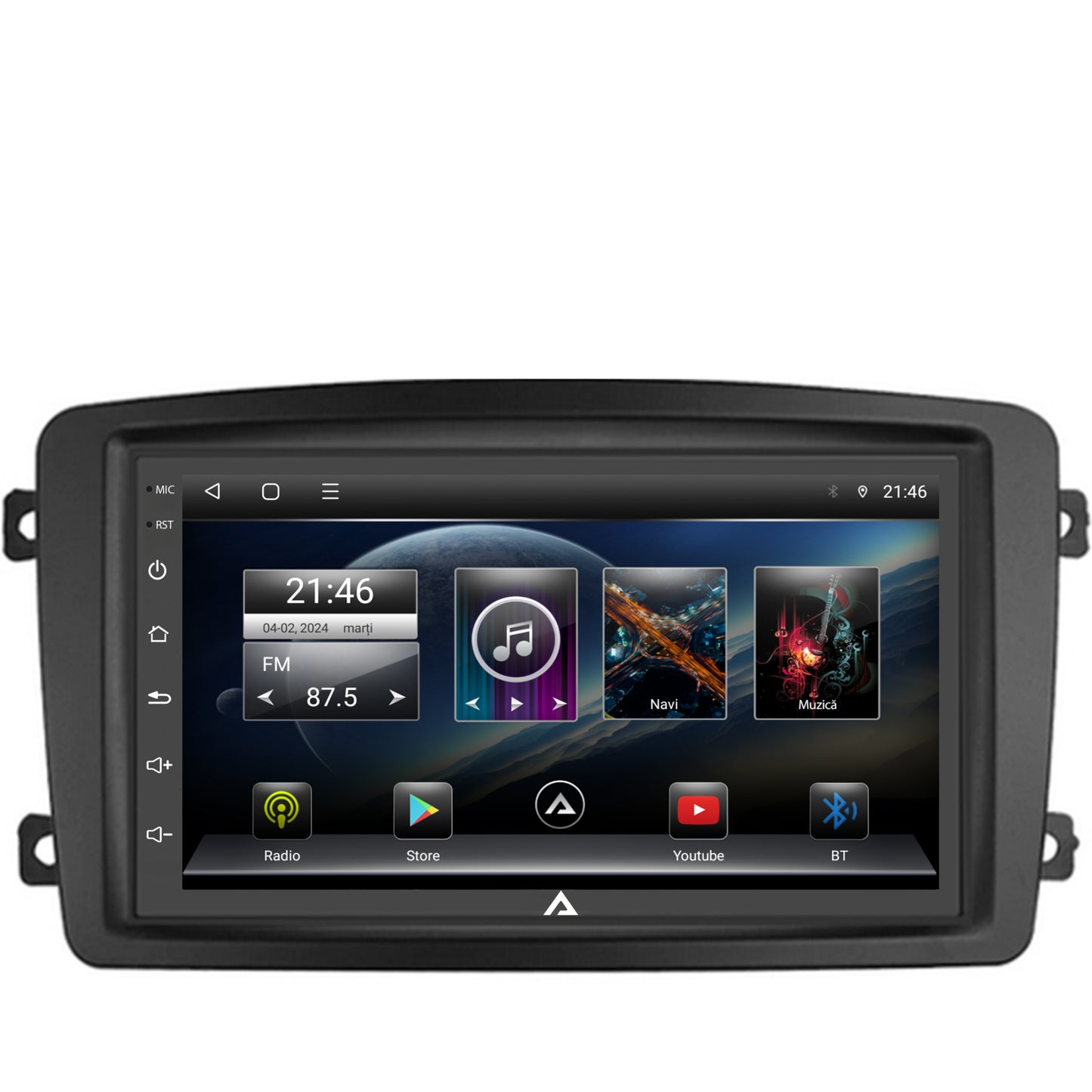 Navigatie Mercedes Benz C-Class W203 / Vito / Viano / CLK, Android, P-Octacore / 2GB RAM + 32GB ROM, 7 Inch - AD-BGP1002+AD-BGRBE014