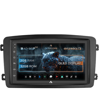 Navigatie Mercedes Benz C-Class W203 / Vito / Viano / CLK, Android, P-Octacore / 2GB RAM + 32GB ROM, 7 Inch - AD-BGP1002+AD-BGRBE014
