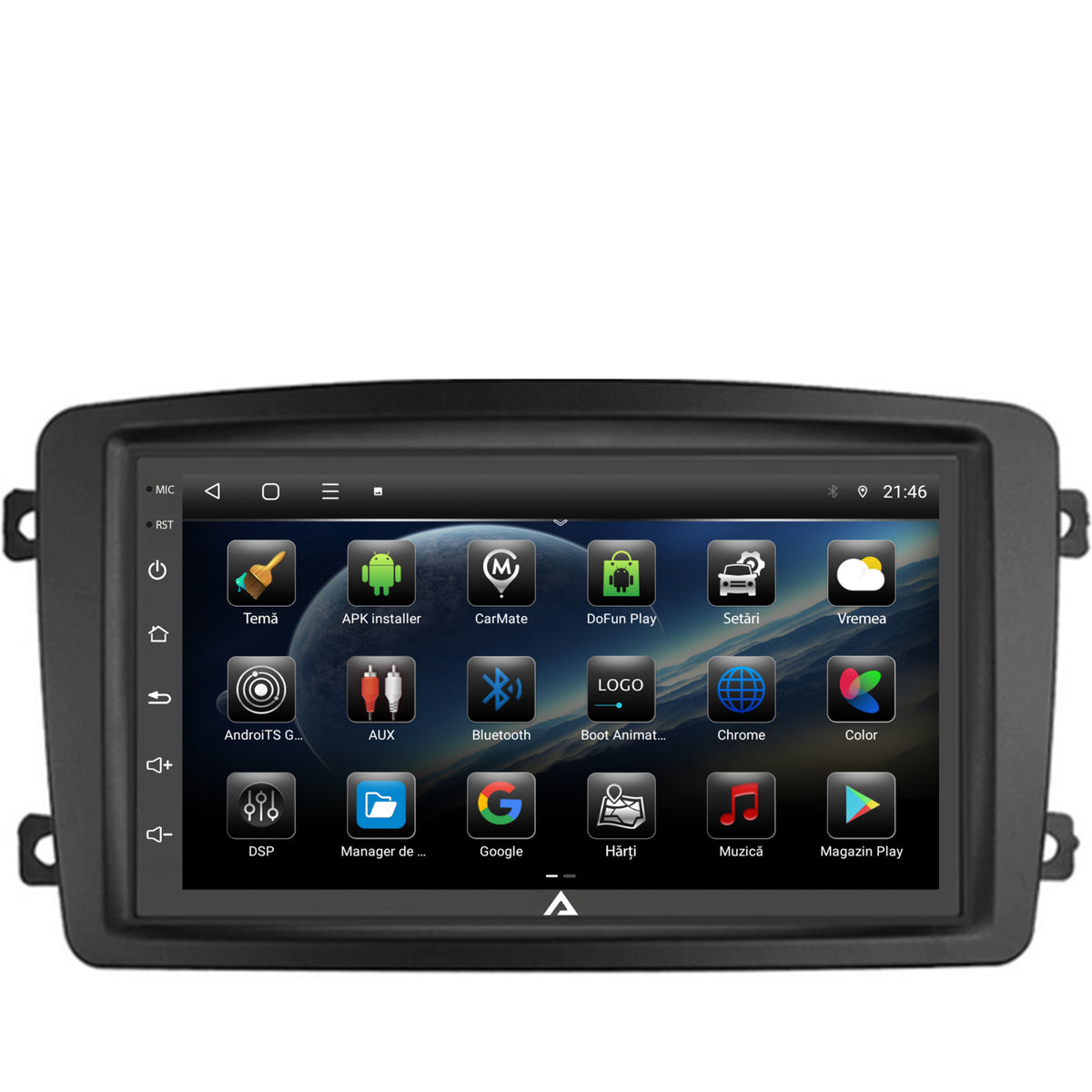 Navigatie Mercedes Benz C-Class W203 / Vito / Viano / CLK, Android, P-Octacore / 2GB RAM + 32GB ROM, 7 Inch - AD-BGP1002+AD-BGRBE014