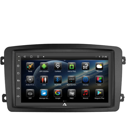 Navigatie Mercedes Benz C-Class W203 / Vito / Viano / CLK, Android, P-Octacore / 2GB RAM + 32GB ROM, 7 Inch - AD-BGP1002+AD-BGRBE014
