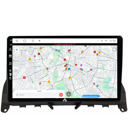 Navigatie Mercedes Benz C-Class W204 (2006-2012),Android, E-Octacore / 2GB RAM + 32GB ROM, 9 Inch - AD-BGE9002+AD-BGRKIT419