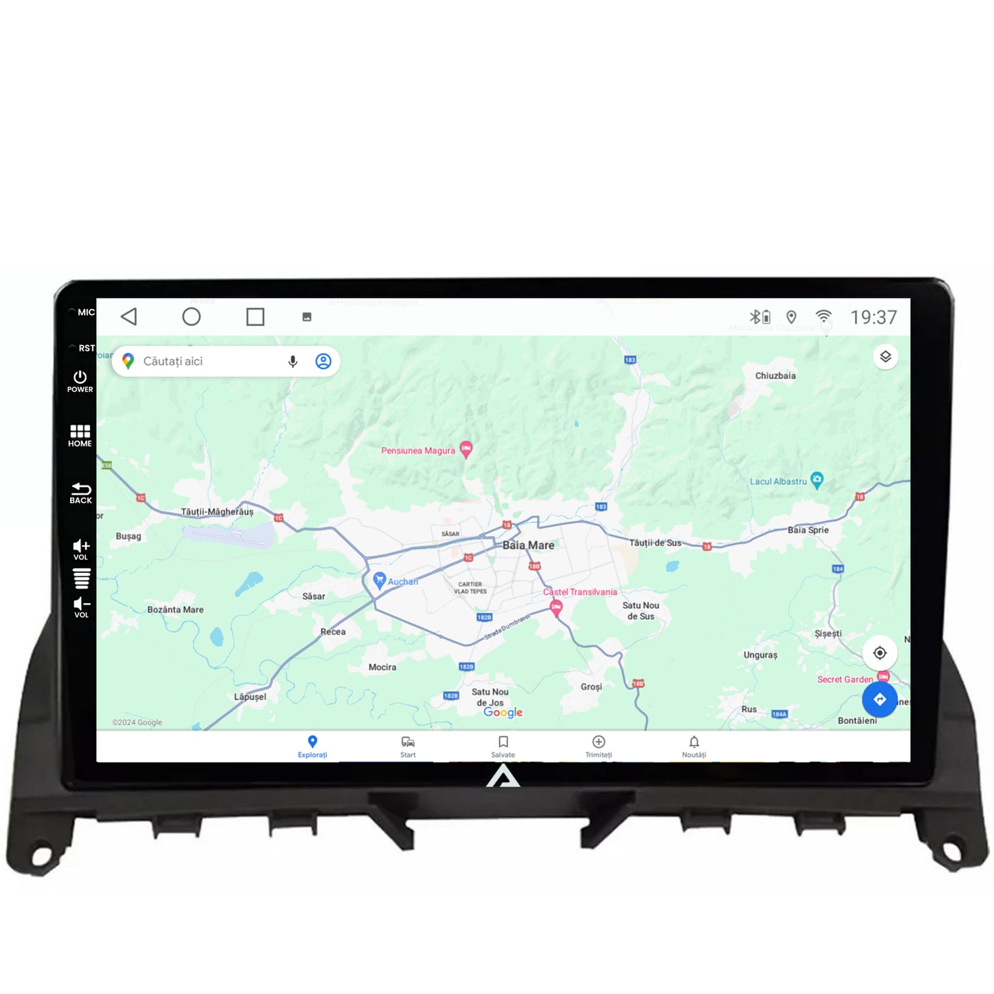 Navigatie Mercedes Benz C-Class W204 (2006-2012), Android, A-Octacore / 4GB RAM + 64GB ROM, 9 Inch - AD-BGA9004+AD-BGRKIT419