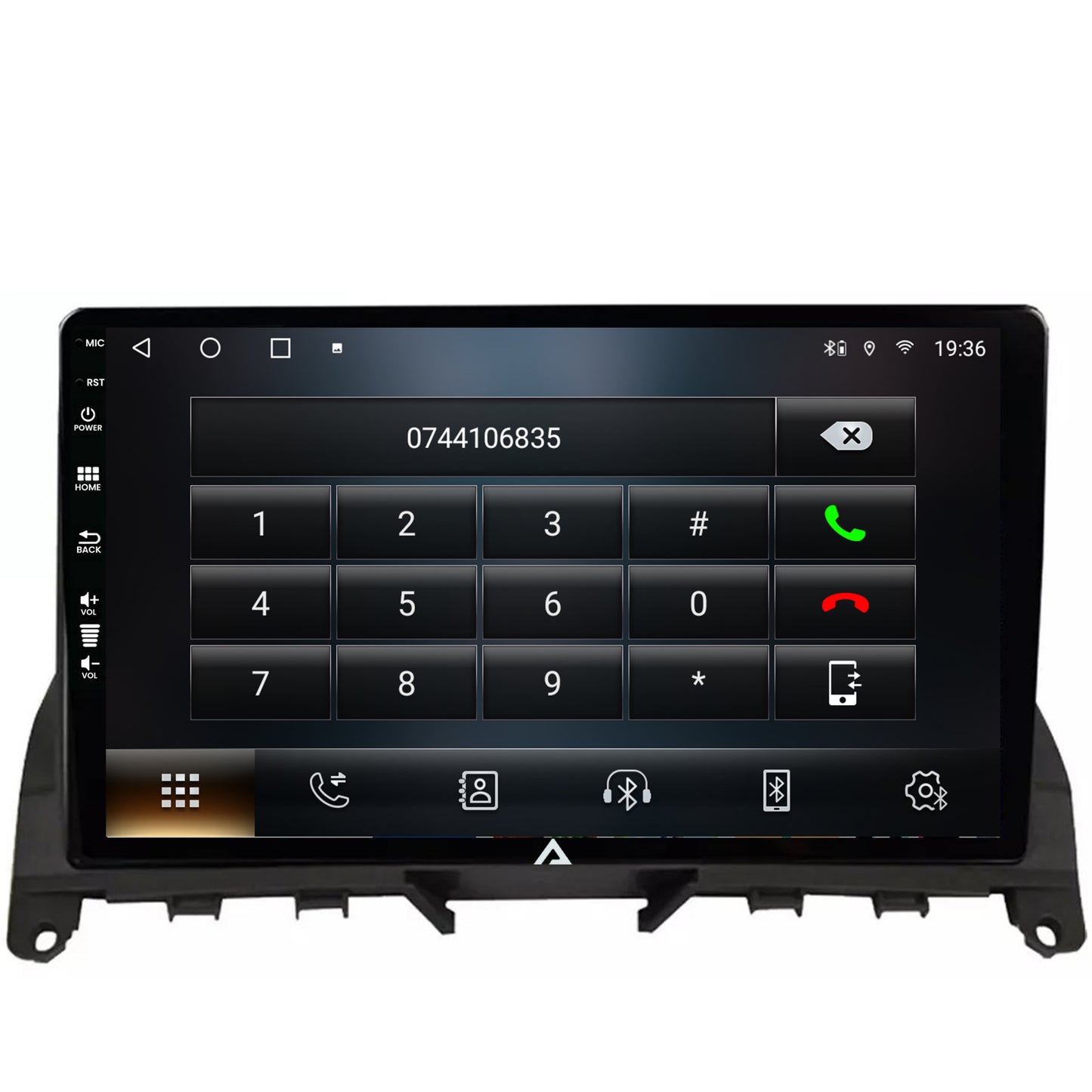 Navigatie Mercedes Benz C-Class W204 (2006-2012), Android, A-Octacore / 4GB RAM + 64GB ROM, 9 Inch - AD-BGA9004+AD-BGRKIT419