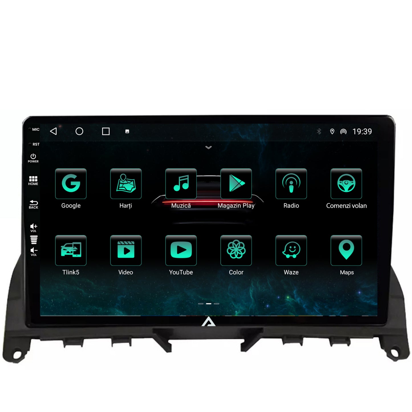 Navigatie Mercedes Benz C-Class W204 (2006-2012), Android, A-Octacore / 4GB RAM + 64GB ROM, 9 Inch - AD-BGA9004+AD-BGRKIT419