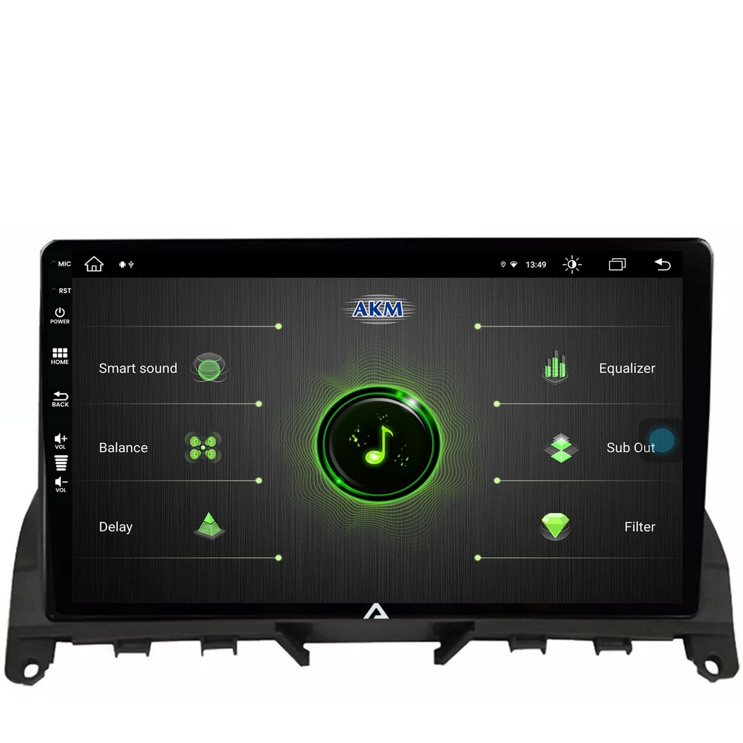 Navigatie Mercedes Benz C-Class W204 (2006-2012), Android, Z-Octacore / 8GB RAM + 256GB ROM, 9 Inch - AD-BGZ9008+AD-BGRKIT419