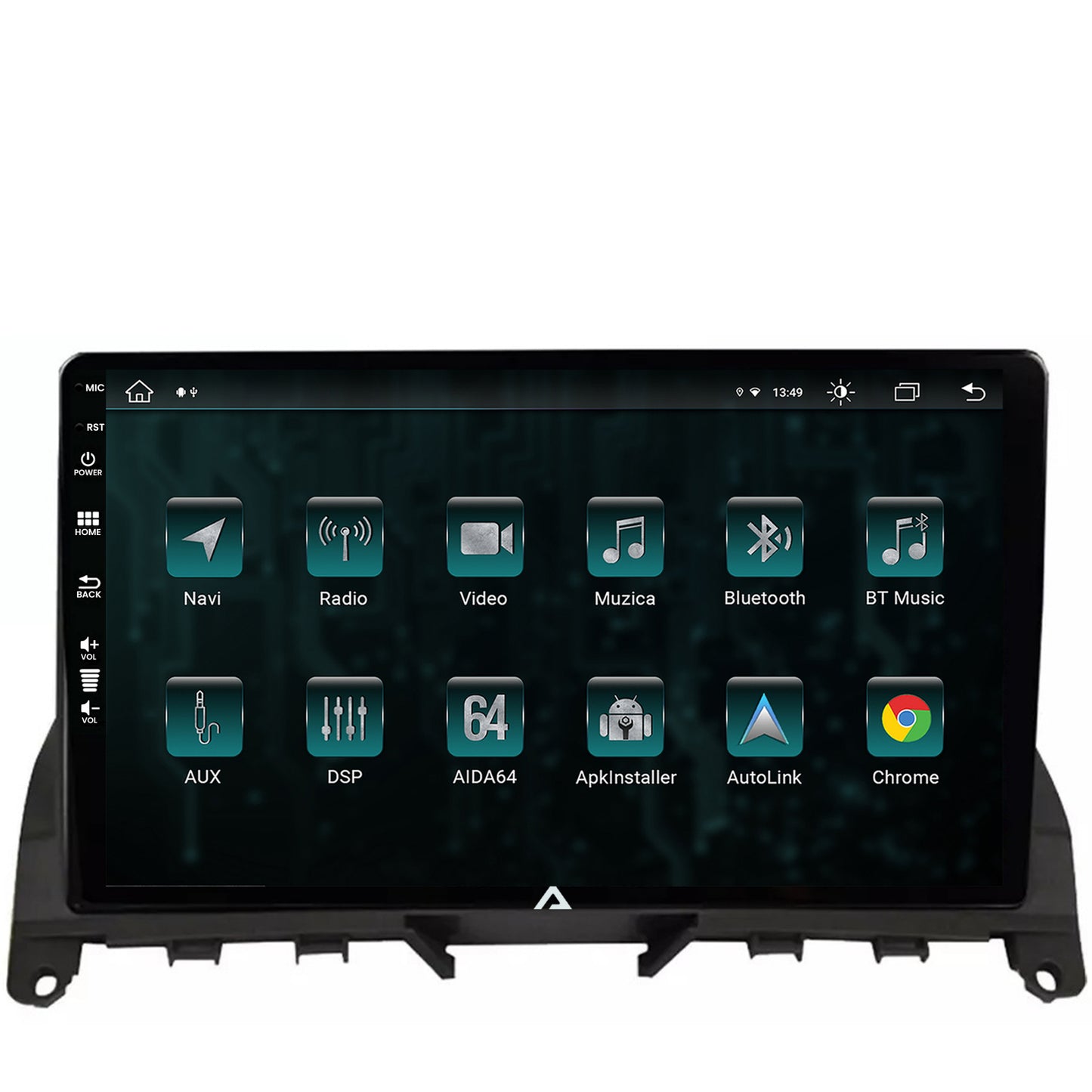 Navigatie Mercedes Benz C-Class W204 (2006-2012), Android, Z-Octacore / 8GB RAM + 256GB ROM, 9 Inch - AD-BGZ9008+AD-BGRKIT419