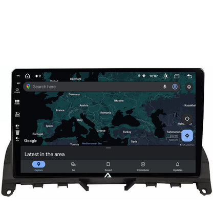 Navigatie Mercedes Benz C-Class W204 (2006-2012), Android, Z-Octacore / 8GB RAM + 256GB ROM, 9 Inch - AD-BGZ9008+AD-BGRKIT419