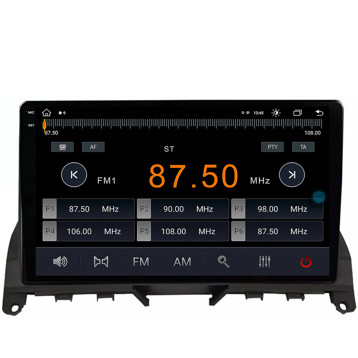 Navigatie Mercedes Benz C-Class W204 (2006-2012), Android, V-Octacore / 4GB RAM + 64GB ROM, 9.5 Inch - AD-BGV9004+AD-BGRKIT419