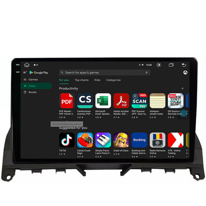 Navigatie Mercedes Benz C-Class W204 (2006-2012), Android, V-Octacore / 4GB RAM + 64GB ROM, 9.5 Inch - AD-BGV9004+AD-BGRKIT419