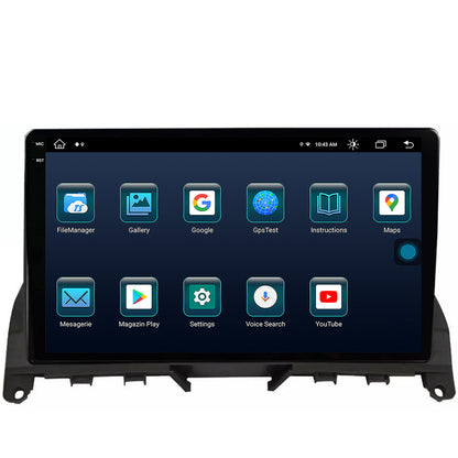 Navigatie Mercedes Benz C-Class W204 (2006-2012), Android, X-Octacore / 8GB RAM + 256GB ROM, 9.5 Inch - AD-BGX9008+AD-BGRKIT419