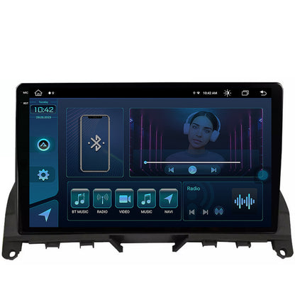 Navigatie Mercedes Benz C-Class W204 (2006-2012), Android, X-Octacore / 8GB RAM + 256GB ROM, 9.5 Inch - AD-BGX9008+AD-BGRKIT419