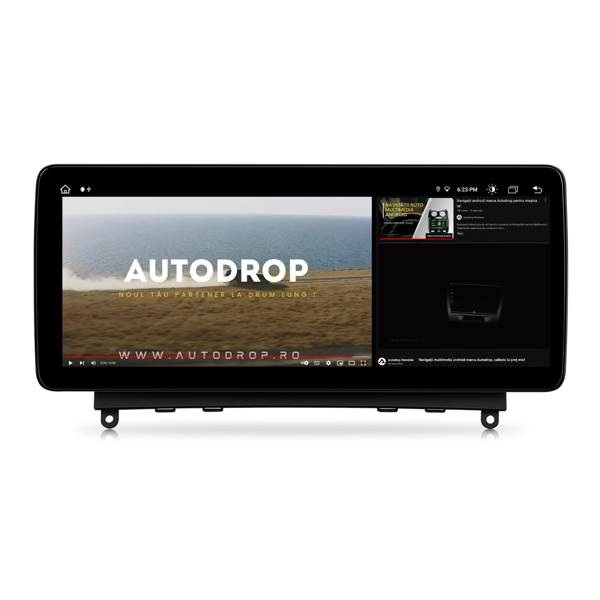 Navigatie Mercedes Benz C-Class W204 (2007-2010), NTG 4.0, Android 13, MB-Octacore, 4GB RAM + 64GB ROM, 12.3 Inch - AD-BGMB1200440+AD-BGRKITMB003