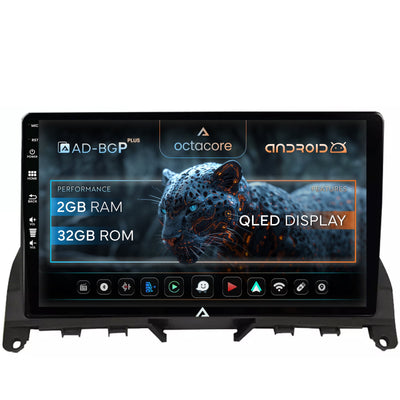 Navigatie Mercedes Benz C-Class W204 (2008-2012), Android, P-Octacore / 2GB RAM + 32GB ROM, 9 Inch - AD-BGP9002+AD-BGRKIT419